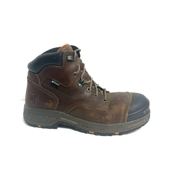 Timberland Pro Mens Comp Toe Helix HD Work Boot Brown Size 9 M Timberland PRO A1I4H214 HELIX HD Composite Toe Non-Insulated  main image 4
